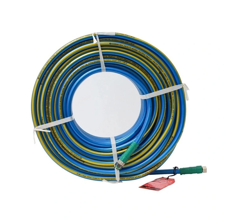Dây Phun Áp Lực Nhật Bản Cá Sấu Hankook No.6 8.5mmx50m Xanh Dương