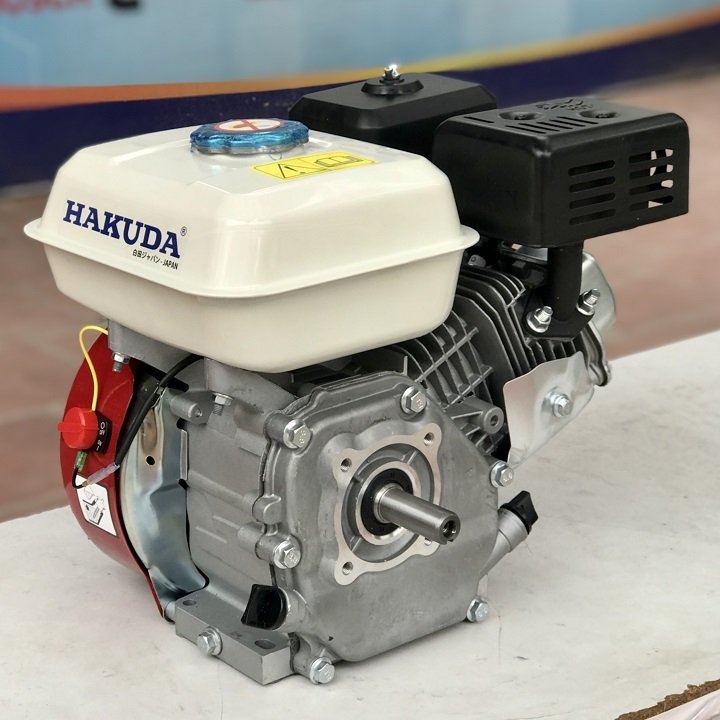Động cơ xăng 6.5HP HAKUDA cốt thẳng