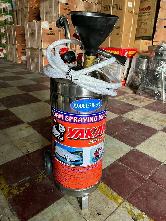 Bình phun bọt tuyết YAKAMA 20 lít BB-20L inox 201