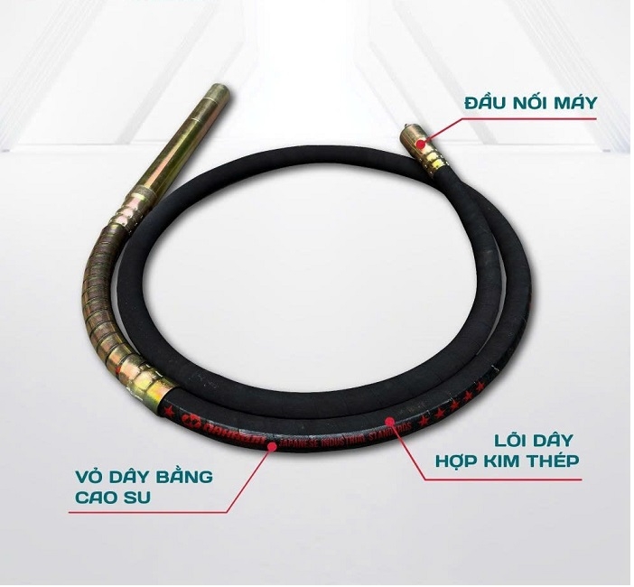 Dây đầm dùi NAKAWA 6M NK35-6