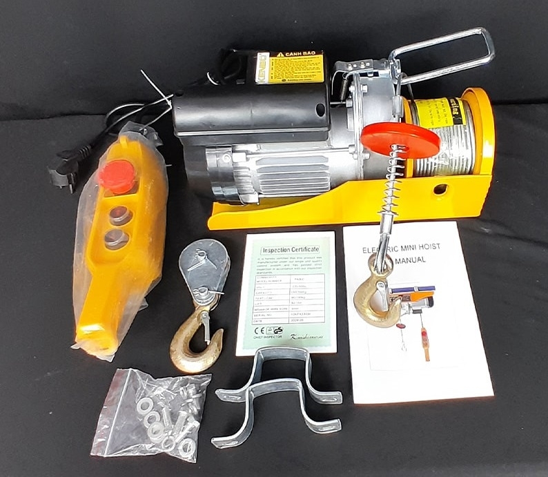 Tời Điện Kenbo 1600W PA1000-12M 220V