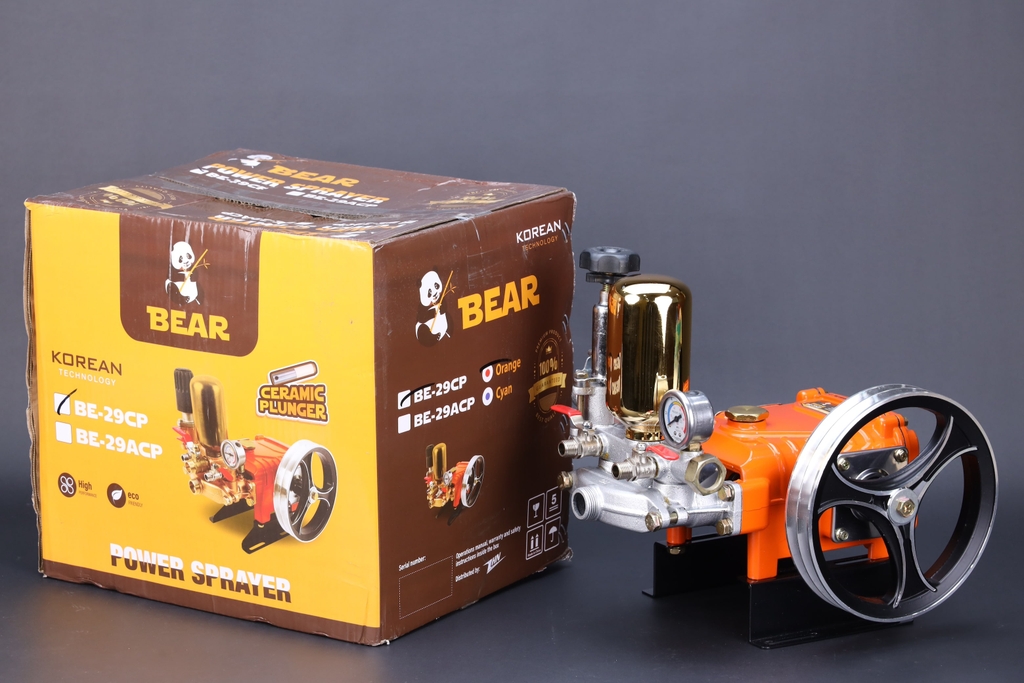 Đầu Phun Xịt Áp Lực 1HP Bear BE-29CP Piston Sứ