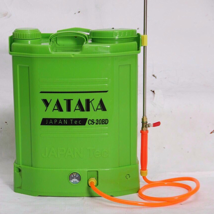 Bình Phun Xịt Điện Yataka 20L CS-20BD Bơm Đôi