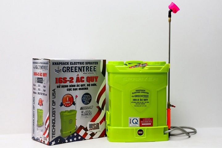 Bình xịt điện đa năng GREENTREE 16S 16 lít
