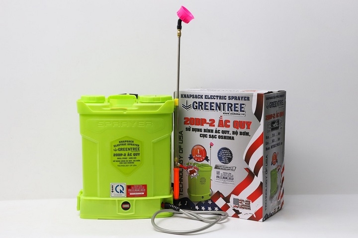 Bình xịt điện đa năng GREENTREE 20DP 20 lít bơm đôi