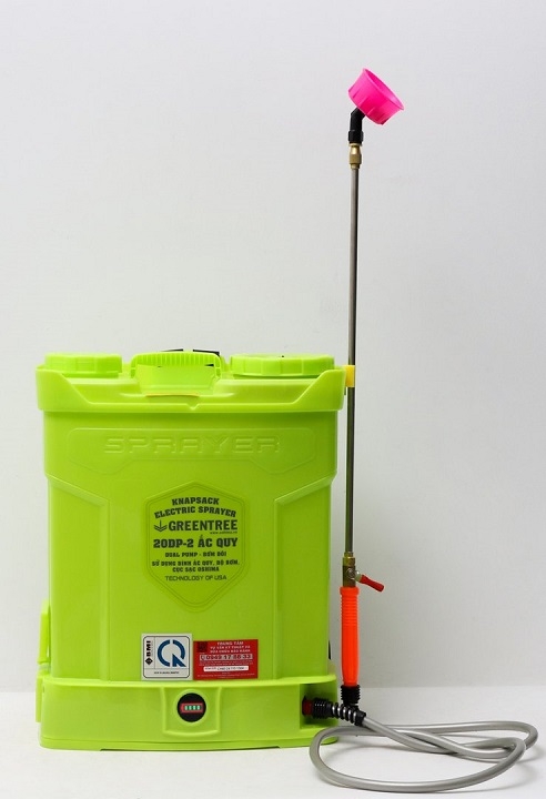 Bình xịt điện đa năng GREENTREE 20DP 20 lít bơm đôi