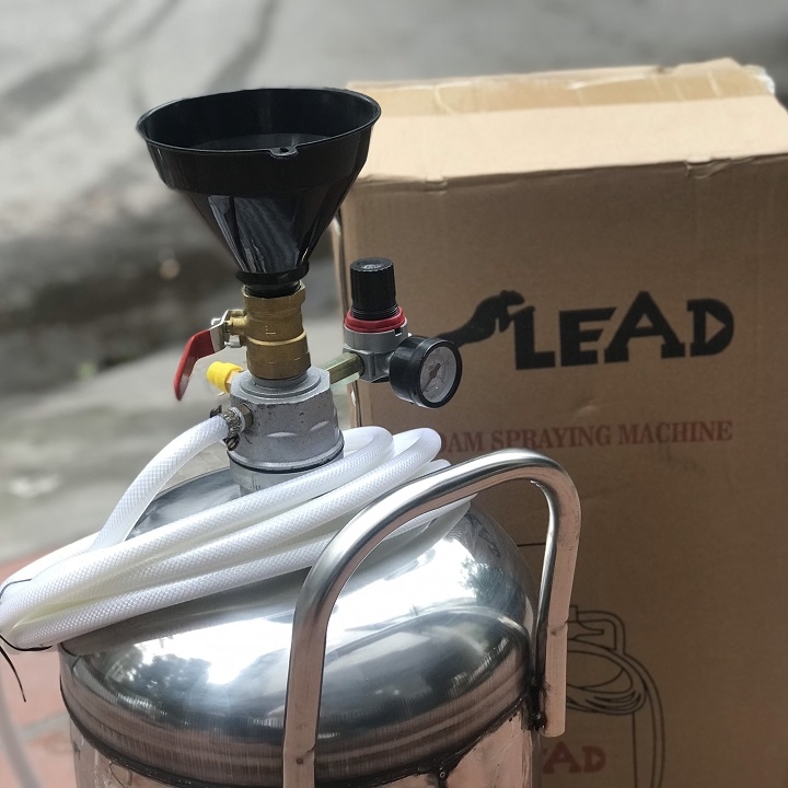 Bình Phun Bọt Tuyết Inox 201 Lead 40L LE-40I