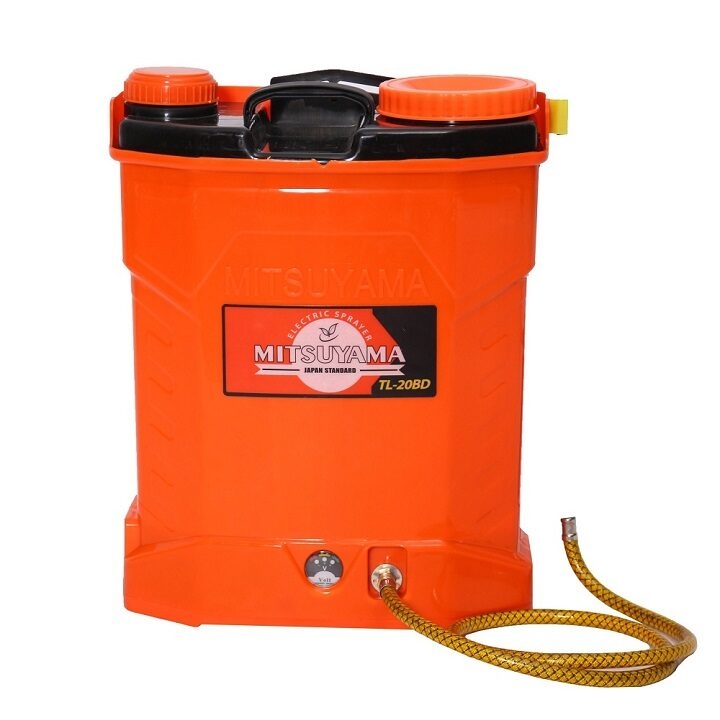 Bình Phun Xịt Chạy Điện Mitsuyama 20L TL-20BDSN Bơm Đôi Pin Lithium