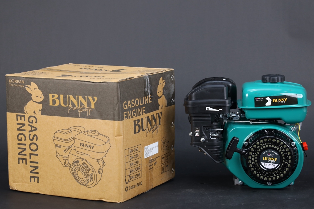 Động cơ chạy xăng BUNNY 7.5HP BN230RE tua chậm có đề