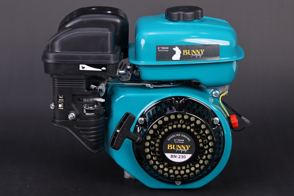 Động cơ chạy xăng BUNNY 7.5HP BN-230E tua nhanh có đề
