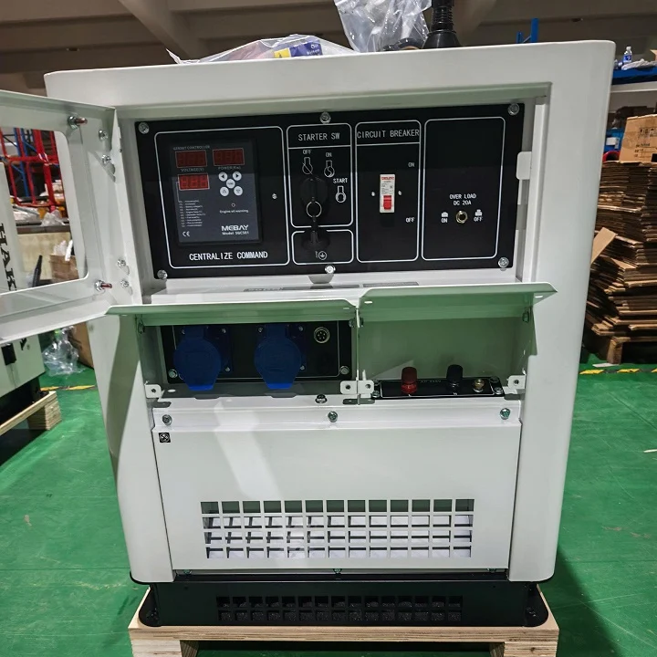 Máy phát điện chạy dầu HAKUDA HKD13KP1 New 12KW chống ồn