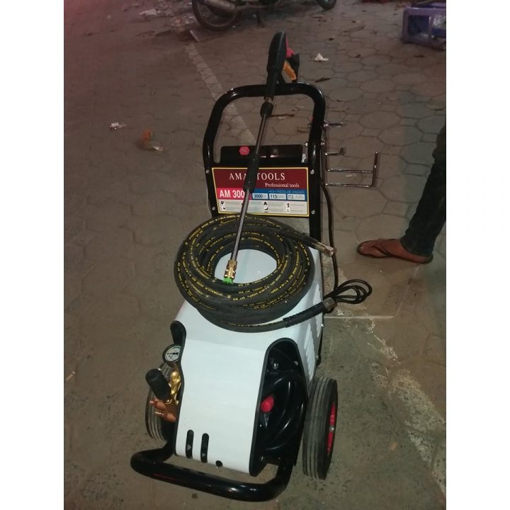 Máy Phun Xịt Rửa Xe Cao Áp Amaxtools 3Kw AMG3000