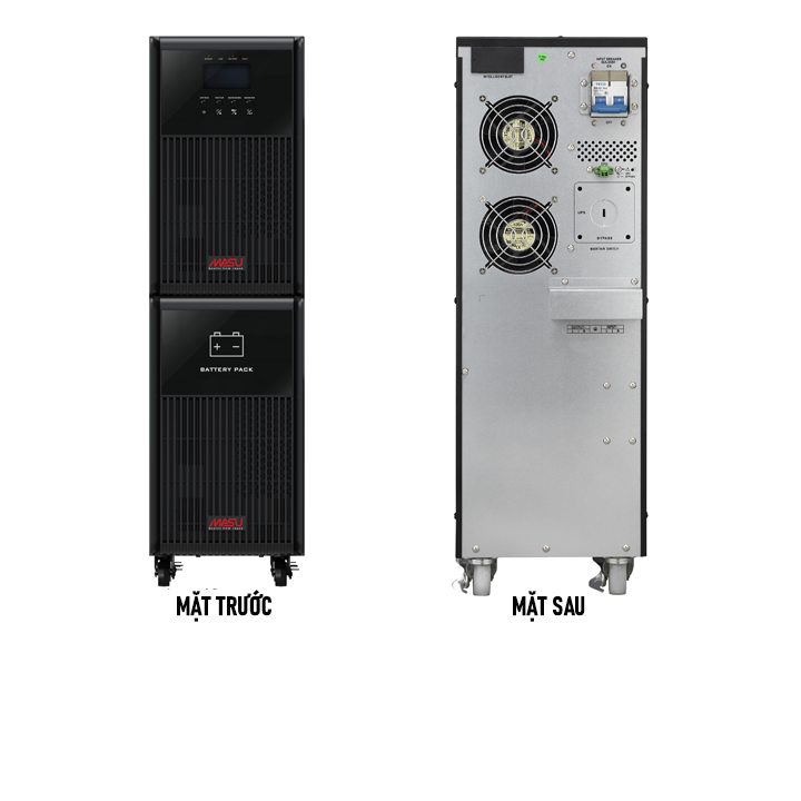 Bộ Lưu Điện UPS True Online Masu 10000VA/9000W MS-10K LCD