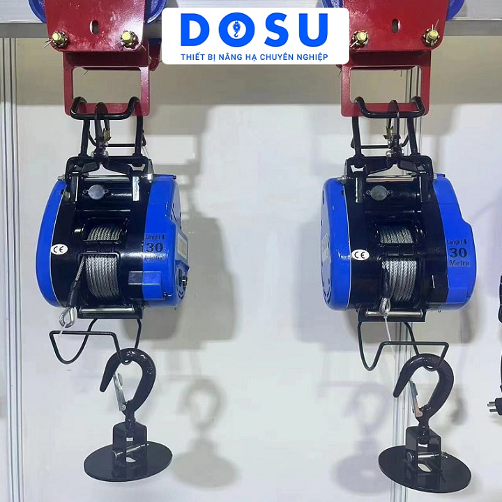 Tời Điện Nhanh DOSU (ĐÔ SU) SK300 30m 300Kg 220V