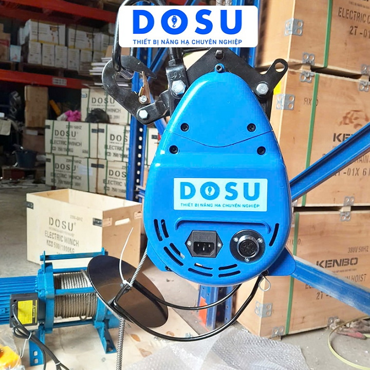 Tời Điện Nhanh DOSU (ĐÔ SU) SK300 30m 300Kg 220V