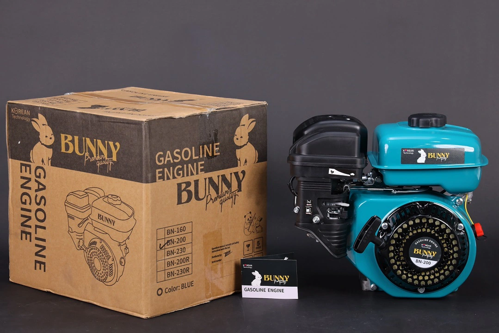Động cơ chạy xăng BUNNY 6.5HP BN-200 tua nhanh