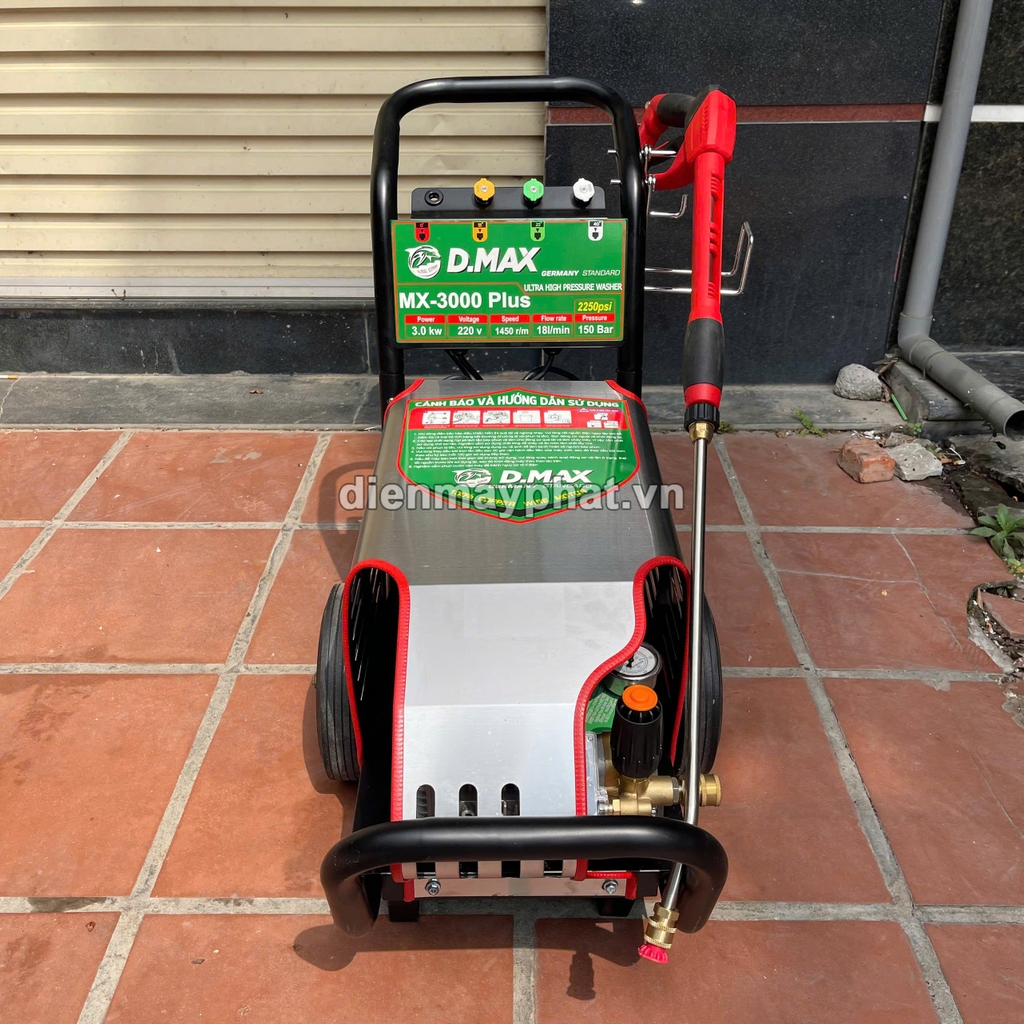 Máy rửa xe cao áp 3kW DMAX MX-3000 PLUS