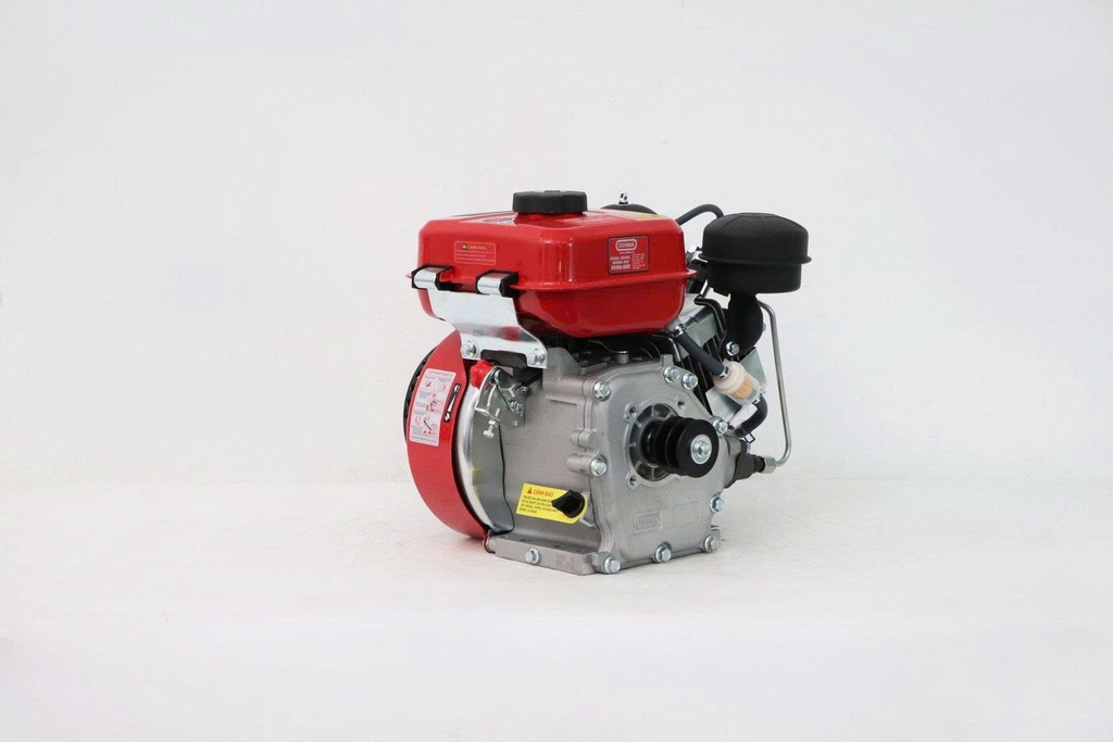 Động cơ dầu diesel 3.3HP OSHIMA New OS160-168F đỏ