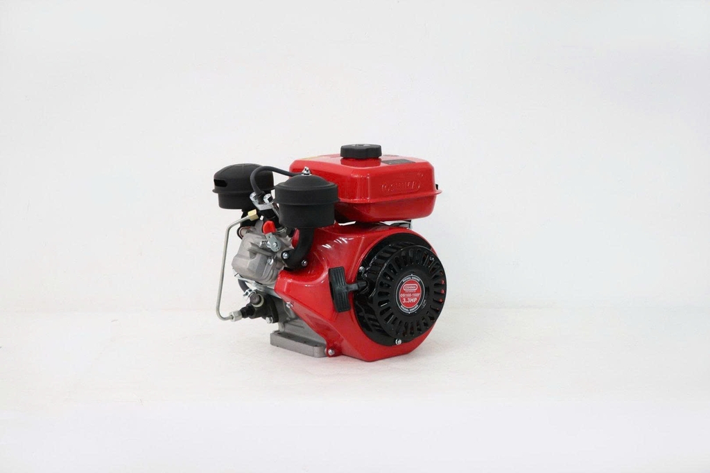 Động cơ dầu diesel 3.3HP OSHIMA New OS160-168F đỏ