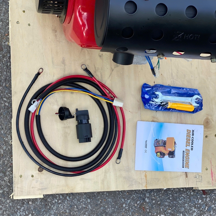 Động cơ dầu HAKUDA HKD192FE 11.6HP có đề