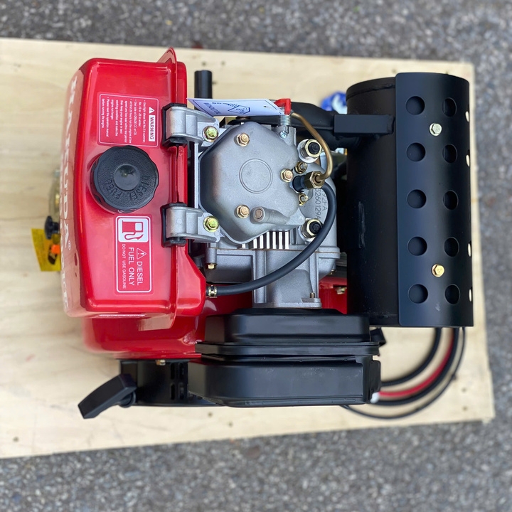 Động cơ dầu HAKUDA HKD192FE 11.6HP có đề