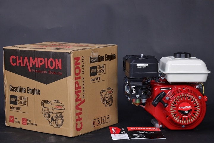 Động cơ xăng CHAMPION 7.5HP CP-230R trục lệch