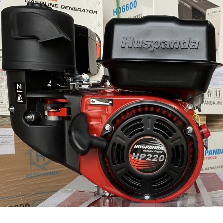 Động cơ xăng HUSPANDA 7.5HP HP220 1800 tua chậm
