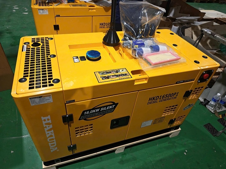 Máy phát điện chạy dầu HAKUDA 16KW HKD16500P1 chống ồn