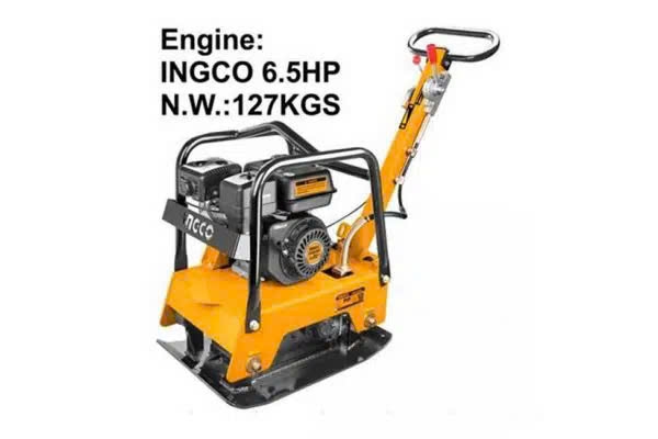 Máy đầm nén bê tông dùng xăng INGCO 6.5HP GCP125-2