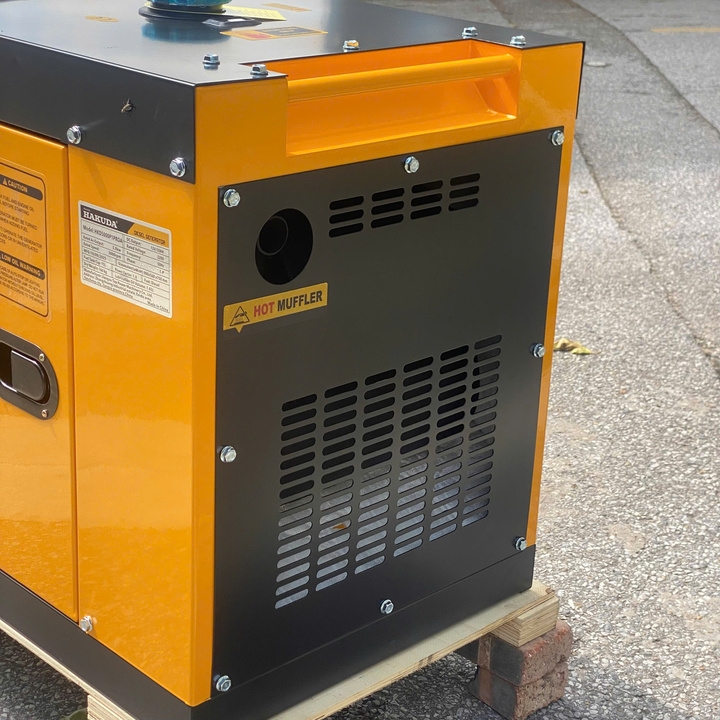 Máy phát điện chạy dầu 5KW HAKUDA HKD5000P1PROA Siêu Cách Âm