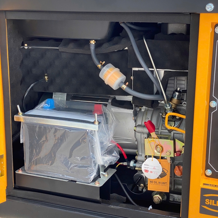 Máy phát điện chạy dầu 5KW HAKUDA HKD5000P1PROA Siêu Cách Âm