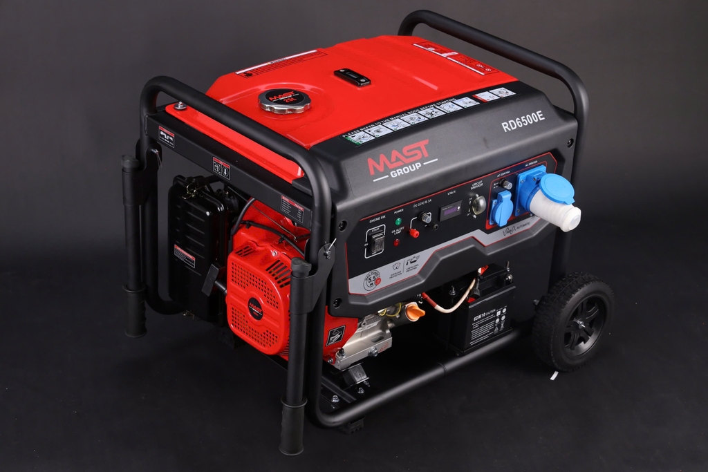 Máy phát điện xăng MAST RD6500E 5KW đề
