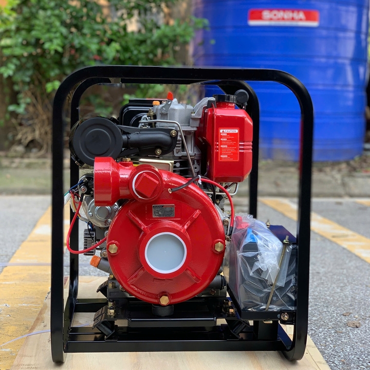 Máy bơm nước chạy dầu cao áp 6.6KW HAKUDA MBNCA80DGE