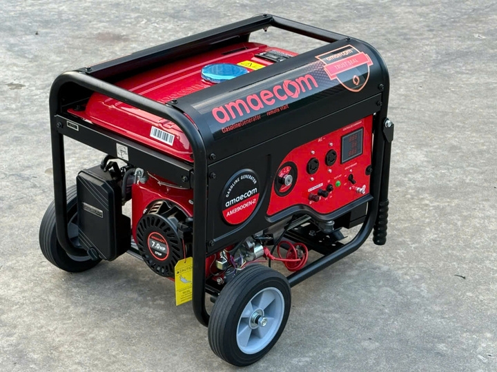 Máy phát điện chạy xăng 3KW AMAECOM AM3900EN-2 có đề