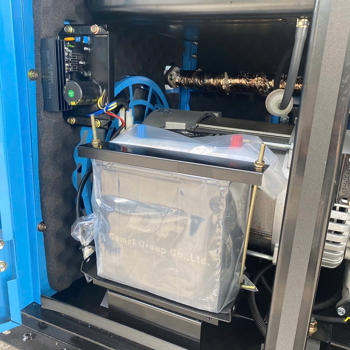 Máy phát điện chạy dầu diesel 15KW HAKUDA HKD15000P1A siêu cách âm 1 pha