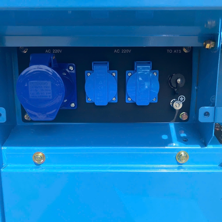 Máy phát điện chạy dầu 15KW HAKUDA HKD15000P1A siêu cách âm