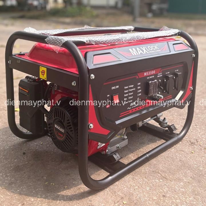 Máy phát điện chạy xăng MAXLOCK MS3500 3KW