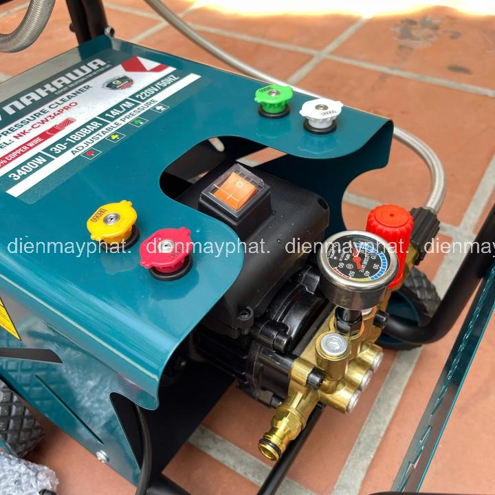 Máy phun áp lực rulo NAKAWA 3400W NK-CW34PRO