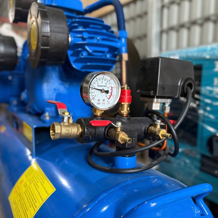 Máy nén khí dây đai 3HP 120L PEGALION TM-V-0.25/8-120L
