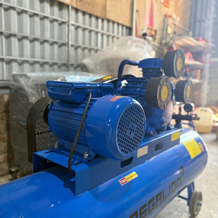 Máy nén khí dây đai 120L PEGALION 3HP TM-V-0.25/8-120L
