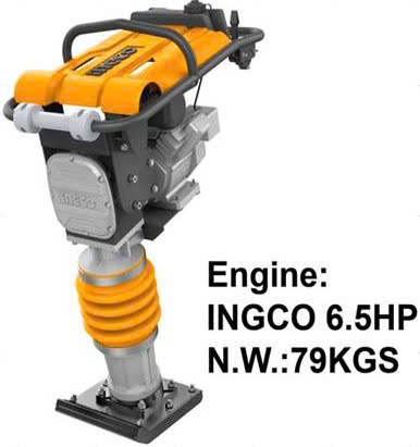 Máy đầm cóc hình trụ dùng xăng INGCO 6.5HP GRT75-2