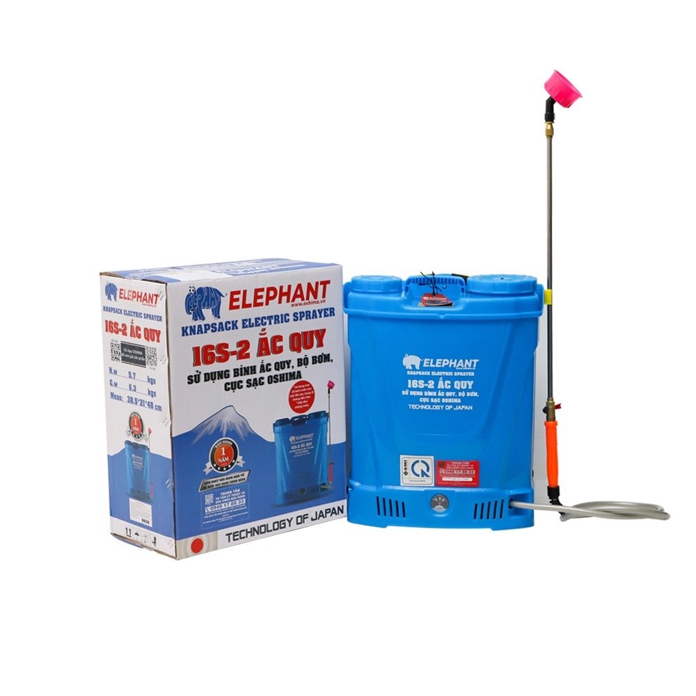 Bình xịt điện đa năng ELEPHANT 16S 16 lít