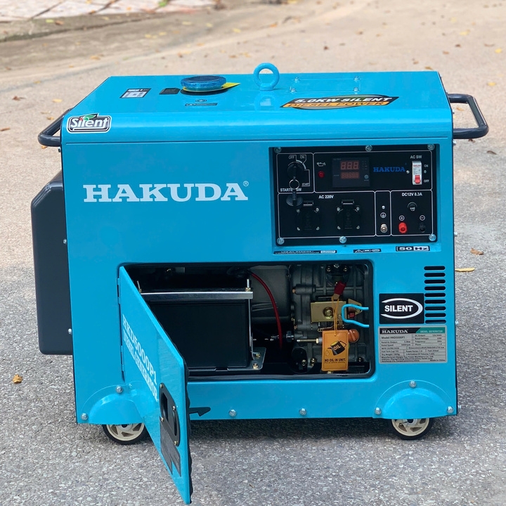 Máy phát điện dầu 5KW HAKUDA HKD5000P1