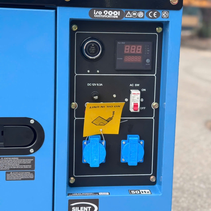 Máy phát điện chạy dầu HAKUDA 5KW HKD5000P1A có đề