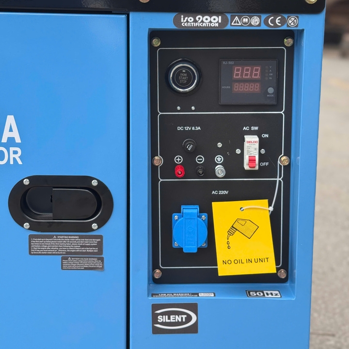 Máy phát điện chạy dầu 7KW HAKUDA HKD7500P1A chống ồn