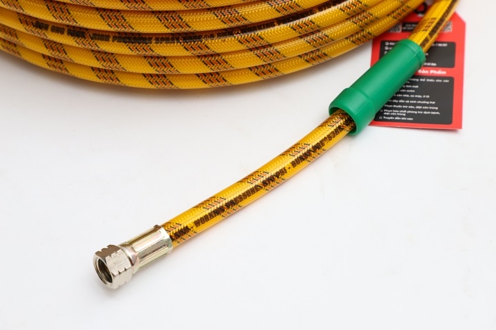 Dây Phun Áp Lực Nhật Bản Cá Sấu Con Ong Vàng 6.5mmx50m Vàng