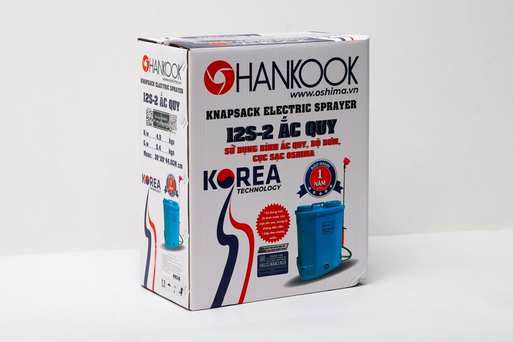 Bình xịt điện đa năng HANKOOK 12S 12 lít