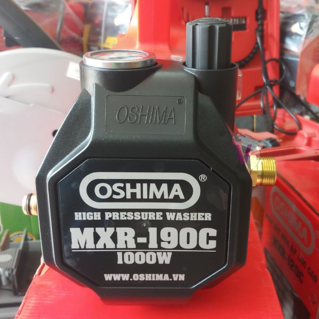 Máy Rửa Xe Mini Gia Đình Oshima 2500W MXR190C
