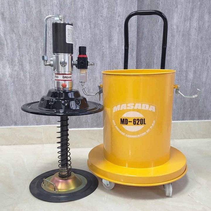 Máy bơm mỡ dùng khí nén 20 lít MASADA MD-620L
