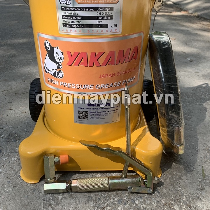 Máy Bơm Mỡ Yakama 12L BM12